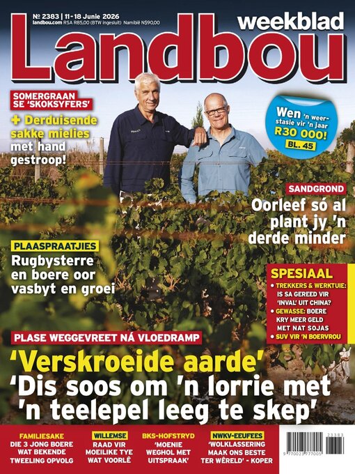 Cover image for Landbouweekblad